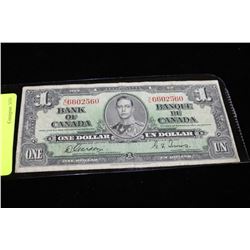 1937 ONE DOLLAR BANKNOTE