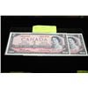 Image 1 : UNCIRCULATED 1954 $2 NOTES CONSECUTIVE S/N X2