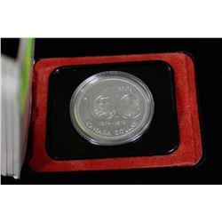 1974 WINNIPEG COMMEMORATIVE CASED SILVER $1
