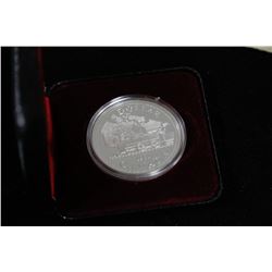 1981 TRANS CAN RAILWAY COMMEMORATIVE CASED SILVER
