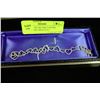 Image 1 : VINTAGE .925 SILVER CUSTOM MADE HEART BRACELET