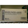 Image 1 : TWO CASES OF WAX PAPERLINERS FOR SANITARY NAPKIN D