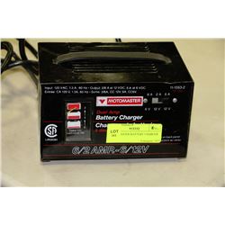 MOTOMASTER BATTERY CHARGER