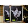 Image 1 : MARILYN MONROE TIN FRAMED PICTURE X2
