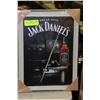 Image 1 : JACK DANIELS FRAMED TIN PICTURE