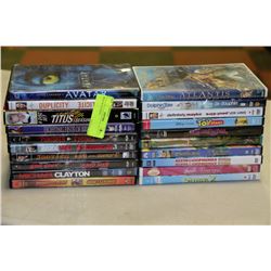 BOX OF 20 DVD'S