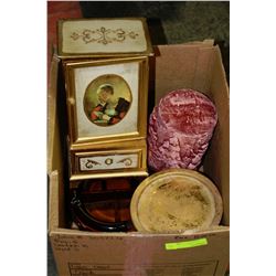 BOX OF ESTATE  MISC.