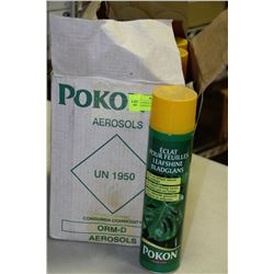 BOX OF POKON LEAFSHINE BLADGLANS FOR NATURAL
