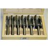 Image 1 : LEE VALLEY DOWEL/PLUG CUTTERS SET IN WOODEN