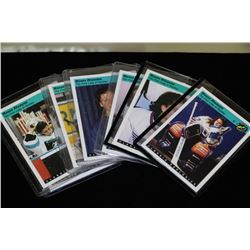 LOT OF 7 FIRST WOMAN OF HOCKEY CARD MANON RHEAUME