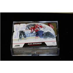 35 HOCKEY CARD LOT WITH ROOKIES-INSERTS/STARS