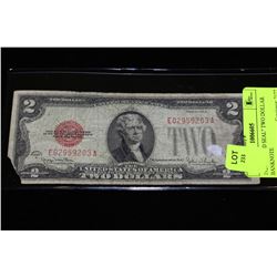 1928 US "RED SEAL" TWO DOLLAR BANKNOTE