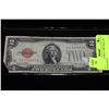 Image 1 : 1928 US "RED SEAL" TWO DOLLAR BANKNOTE