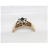 Image 1 : 10 KT YELLOW GOLD LADIES RING