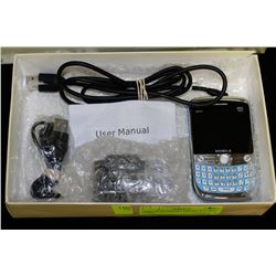 NEW BLUE SMART PHONE W/3 SIM CARD