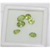 Image 1 : 6 PERIDOT STONES ASSORTED CUTS & SHAPES