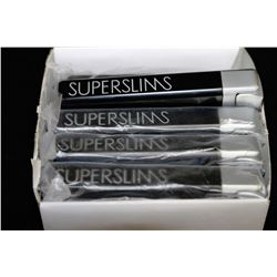 BOX OF 10 EXPORT "A" SUPERSLIM REFILLABLE BUTANE