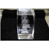 Image 1 : ANGEL WITH CHERUBS CRYSTAL HOLOGRAM