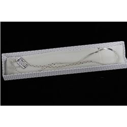 STERLING 925 SILVER NECKLACE 14"