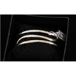 SILVER 3 OVAL BRACELET