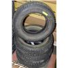 Image 1 : SET OF FOUR 155/80R13 WINTER TIRES