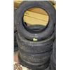 Image 1 : SET OF FOUR 215/60R16 95H ALL SEASON TIRES