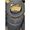 Image 1 : SET OF FOUR 215/60/R15 WINTER TIRES