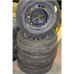 SET OF FOUR ICE PLUS 205/65R15 94H WINTER TIRES