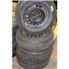 Image 1 : SET OF FOUR ICE PLUS 205/65R15 94H WINTER TIRES
