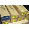 Image 1 : 9 BOXES OF DK GREEN PLASTIC SIDING 12' LENGTHS