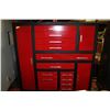 Image 2 : TOOL CHEST RED AND BLACK 72'  W x 68' H x 24' D
