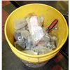 Image 1 : YELLOW PAIL WITH NEW BOLTS
