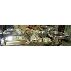 ESTATE SILVER PLATED SERVICE SET