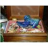 Image 1 : ESTATE JEWELLERY BOX WITH CONTENTS INCLUDES