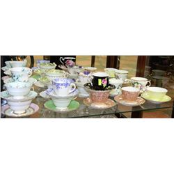 ESTATE 16 PC ASSORTMENT CUP AND SAUCERS