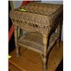 Image 1 : WICKER STOOL