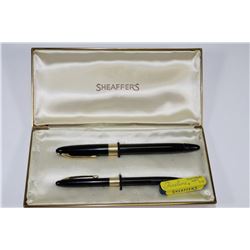SHEAFFER'S VINTAGE PENS  AND PENCIL SET