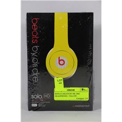 REPLICA BEATS BY DR. DRE HEADPHONES - YELLOW