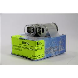 JEWELLERS LOUPE 60 POWER WITH LED LIGHTS