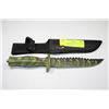 Image 1 : OLYMPIA STAINLESS STEEL CAMO HUNTING KNIFE