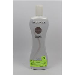 TWO BOTTLES OF BIOSILK SILVER LIGHTS CONDITIONER