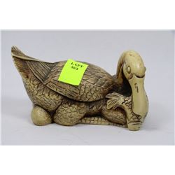 CARVED DUCK