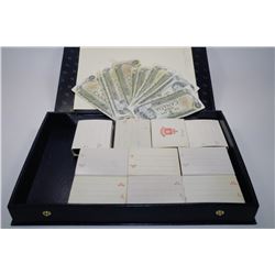 COLLECTION OF 10 CASED 1970'S DOLLAR COINS AND 10