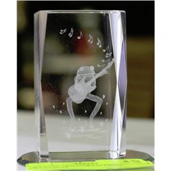 CRYSTAL HOLOGRAM FROG ORNAMENT