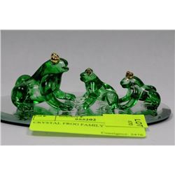 CRYSTAL FROG FAMILY