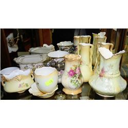 ESTATE COLLECTION OF VINTAGE VASES/DISHES ETC