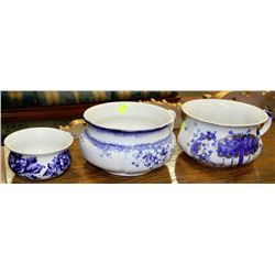 ESTATE COLLECTION OF 3 ENGLISH STAFFORDSHIRE