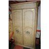 Image 1 : SOLID WOOD ARMOIRE WITH 5 DRAWERS & BUILT IN POWER
