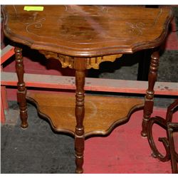 SMALL ESTATE  HALF CIRCLE WOOD STAND