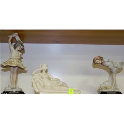 ESTATE COLLECTION OF 3 ASST ORNAMENTS